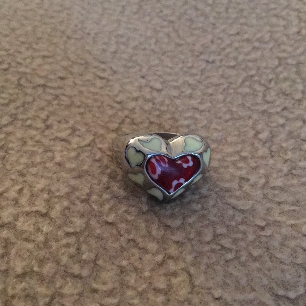 Heart shaped ring